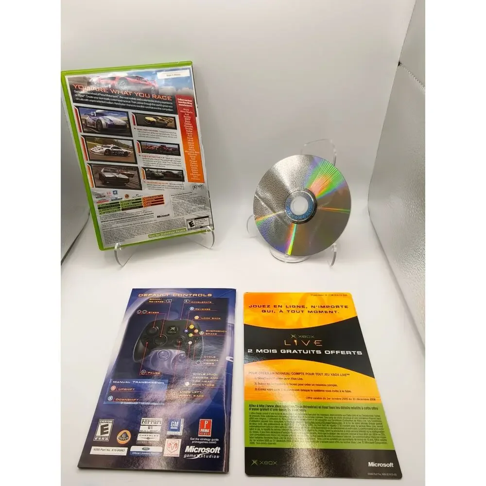 Forza Motorsport Xbox CIB Complete W/ Trial Card